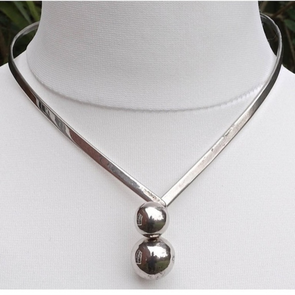Vintage 925 Mexico Silver Choker